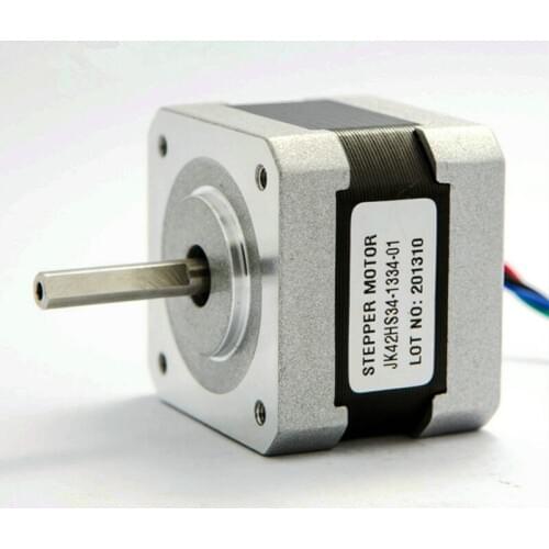 1.8 degree Nema17 Stepper Motor 42HS34-1334-01 single shaft 0.22NM 1.33A 34mm CNC Engraving