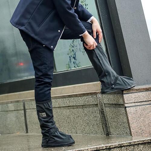 High Top Waterproof Shoes Covers For Shoes Motorcycle Cycling Bike Rain Boot Rain Cover for Shoes In Creek Rainy Snowing