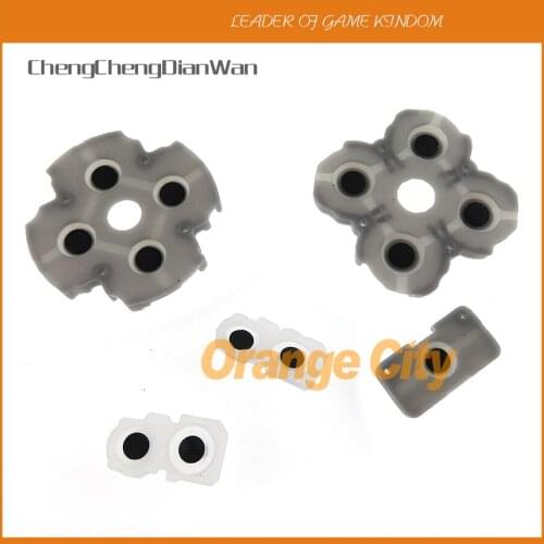 1set For Sony Playstation 5 PS5 Controller Conductive Silicone Rubber Buttons pad sets for Game Replacement Repair Parts