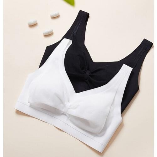 1pcs Sport Bras Seamless Active Bra Push Up High Quality Lingerie Wire Free Soft Sleep Wear Underwear For Woman Bras BANNIROU