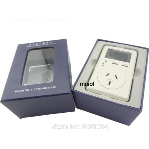 10 pcs of AU Plug Ammeter Energy Power Watt Voltage Volt Meter Monitor Analyzer