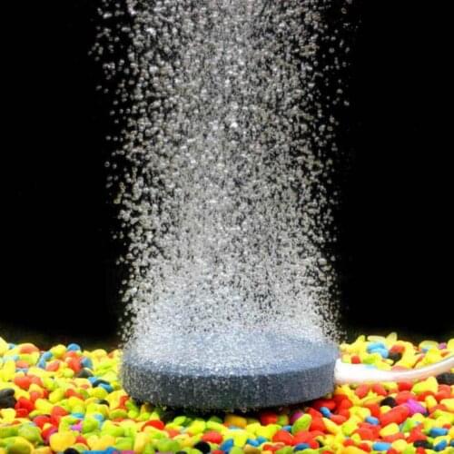 40mm Aquarium Air Bubble Stone Disk Fish Tank Pond Accessories Oxygen Aerator Plate Air Pump Aquarium Accessories 2pcs/lot