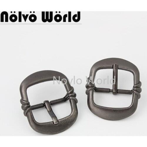 5-20 pieces Old Silver 2 size 2.1cm 2.5cm pin buckle handbag strap adjust metal buckles parts accessories
