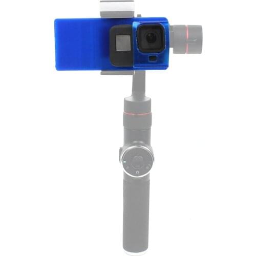 Camera Mount Plate Adapter TPU 3D Printed Mount Plate Conversion Adapter For GoPro Hero 8 Camera Gimbal Handheld Stabilizer