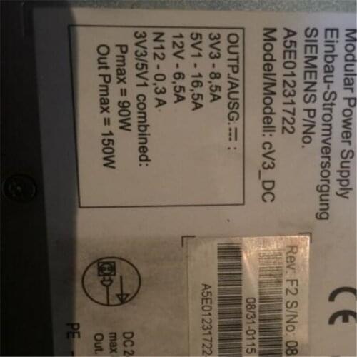 Free shipping New original in box A5E01231722-F2 24V 150W for PCU50.3