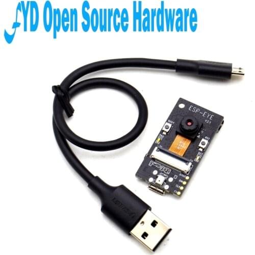 ESP-EYE 2 megapixel camera ESP32 4MByte Flash 8MByte PSRAM for face recognition supports WIFI image transmission