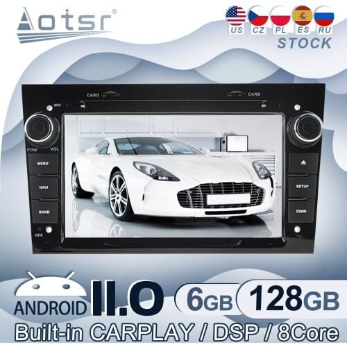 Android 11 For OPEL Car Radio GPS Navigation Multimedia Video Player Stereo Audio Head Unit CD Tape Recorder