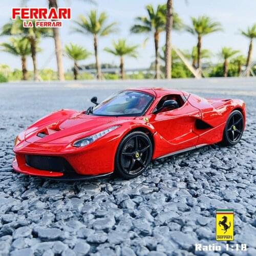 Bburago 1:18 Ferrari Monza SP1 Roadster Car Static Simulation Diecast Alloy Model Car Toy collection gift