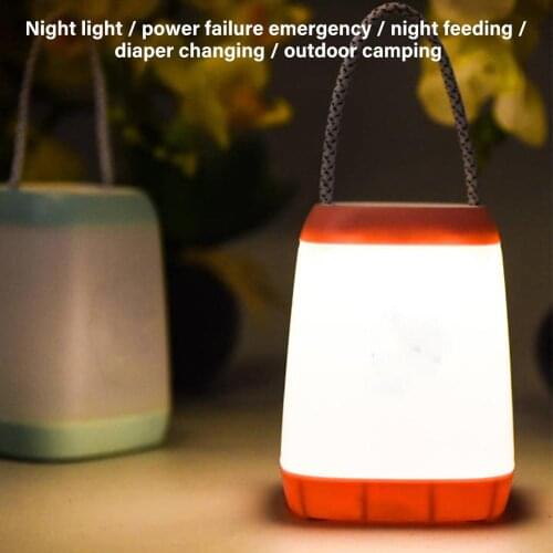 Remote Control Night Light Super Bright LED Chip Desk Light with Rope USB Charging Camping Light Emergency Light Night Lamp