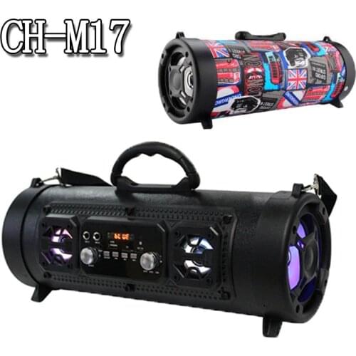 15W Hifi Portable Bluetooth Speaker FM Radio Move KTV 3D Sound Unit Wireless Surround TV Sound bar Subwoofer Outdoor Speaker+Mic