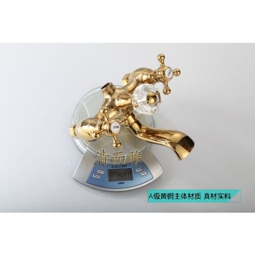 Supply all 8860 models royal gilded copper sprinkler Titanium whole copper shower antique golden shower set