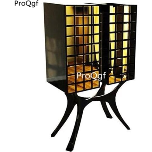 Prodgf 1Pcs A Set Italian Style Modern Mirror Effect Dining Room Wine Cabinet