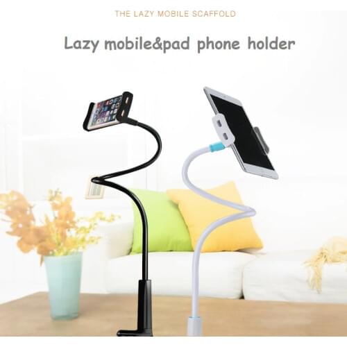 Universal Lazy Phone Holder Clamp 360 Flexible Clip Long Arm Home Bed Desktop Ipad Tablet Bracket Mount Stand For 3.5 to 10.5"