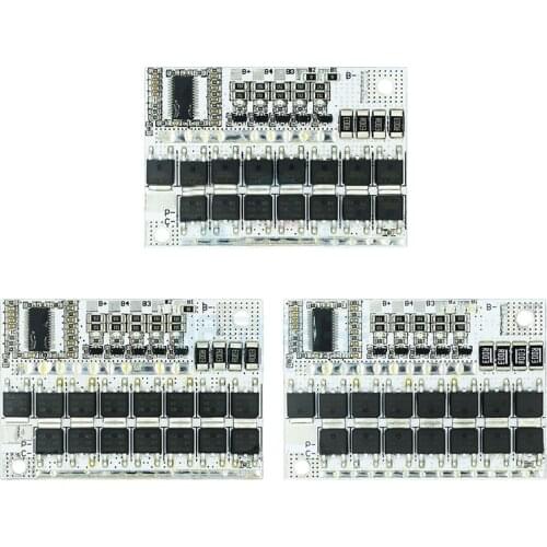 3s/4s/5s Bms 12v 16.8v 3.2v/3.7v 100a Li-ion Lmo Ternary Lithium Battery Protection Circuit Board Li-polymer Balance Charging