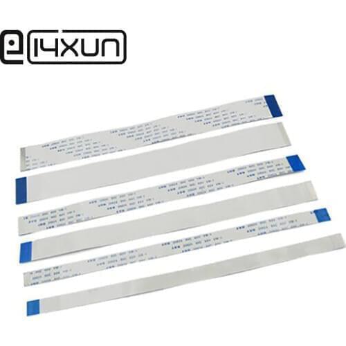 1PCS Flat flexible cable FFC FPC LCD cable AWM 20624 80C 60V VW-1 FFC-1.0MM 8 Pin 1000mm Type A/ Type B