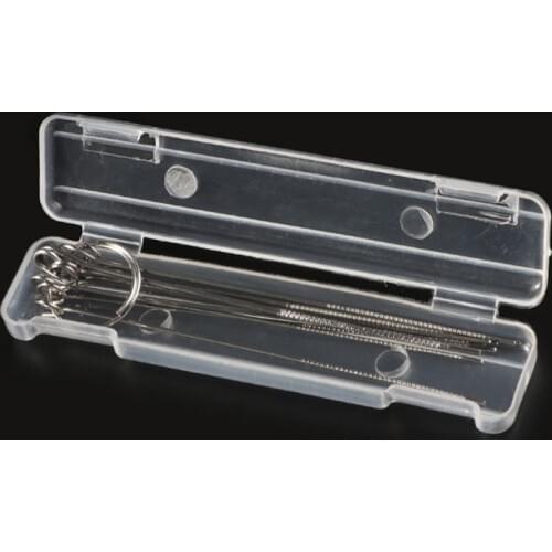 2020 New 10pcs 0.6mm-1.3mm Guitar Nut Needle Files Nozzle Jet Gas Welding Tip Cleaner