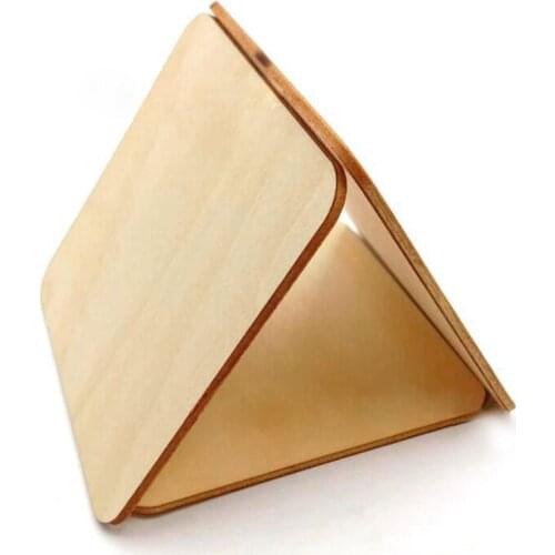 5pcs Wooden Blank Plaque Square Wood Pieces Tags DIY Craft Pyrography Projects Games Scrapbooking Ornament 140mm