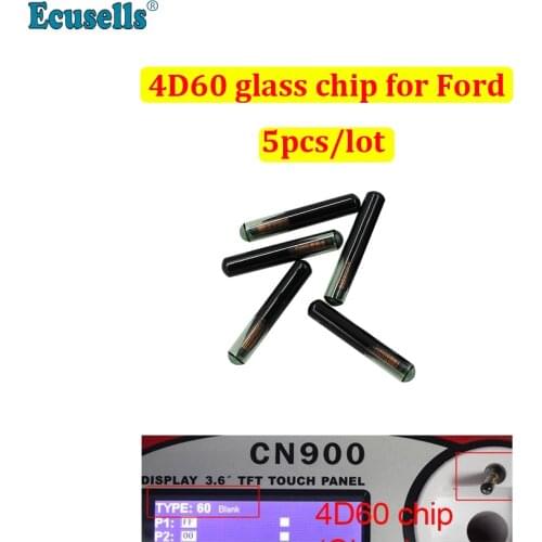 5pcs/lot Blank ID4D60 4D-60 4D60 chip big glass for Ford Fiesta Connect Focus Mondeo KA