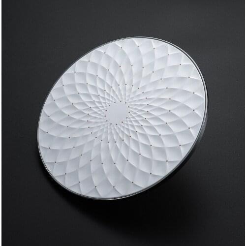 ABS Chrome Finish 10 Inch High Pressure Bathroom Faucet Rainfall Shower Head