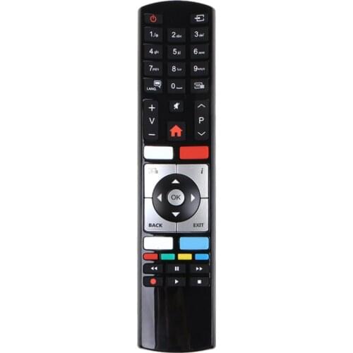 RC4318 Wireless Remote Control for Vestel Finlux Telefunken Edenwood 4K Smart Television Replacement Accessories