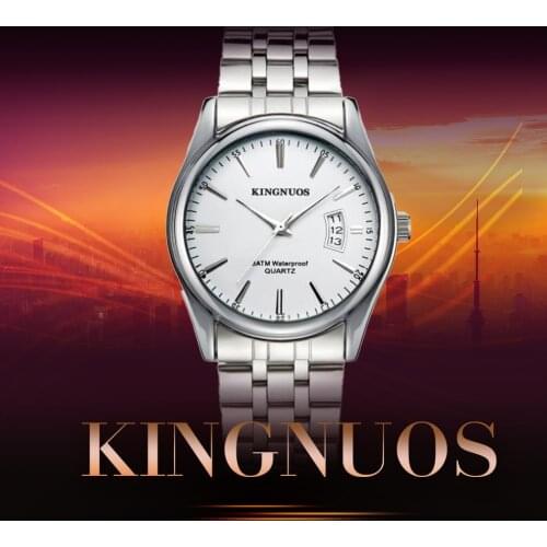 KINGNUOS Luxury Mens Watch Waterproof Date Clock Male Sports Watches Men Quartz Casual Top Brand Wrist Watch Relogio Masculino