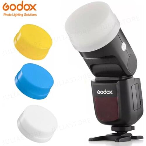 Godox V1 V1-C V1-N V1-S V1-F V1-O V1-P Speedlite Flash White Blue Yellow Diffuser Soft Box Case