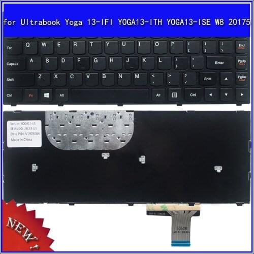 Laptop Keyboard for Lenovo Ultrabook Yoga13-IFI YOGA13-ITH YOGA13-ISE W8 20175 Notebook Replace Keyboard