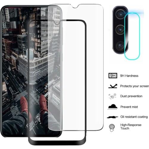 2 In 1 for Samsung Galaxy A 50 30 40 20 70 S Screen Protector Tempered Glass A20 A30 A40 A70 A50 A20E A30S Camera Lens Film Set