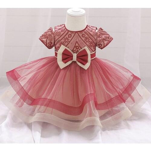 Summer Dress Newborn Baby Dress Girl Clothes Infant Girl Fantasy 1st Year Birthday Dresses For Baby Girls Princess Party Dress