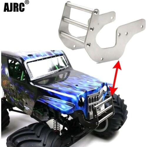 LOSI LMT 4WD Solid Axle Monster Truck Bigfoot Off-Road Vehicle Front Bumper Metal Front Anti-collision Protection Bar