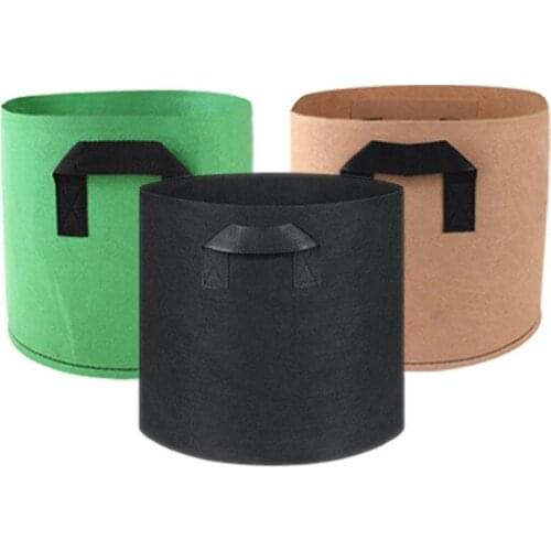 7 gallon Planting Bag Potato Planting Non-woven Tomato Plant Bag Container Thickening Garden Potted Supplies Grow Bags