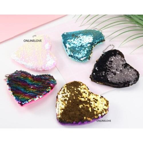 Multi-Colors, 11*10CM Love Heart Design Plush Coin BAG Purse , Coin Wallet Pouch Case ; Girls key chain plush coin pouch