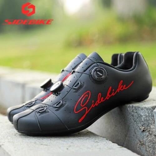 New sidebike road cycling shoes men road bike shoes ultralight 540g bicycle sneakers self-locking professional breathable