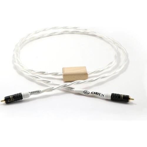 Nordost Odin Reference 75OHM Digital Coaxial Audio Cable With Gold Plated RCA Plug Cable For HiFi