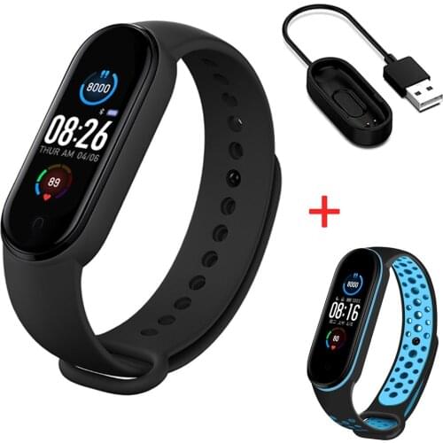New M5 Smart Band Heartbeat Blood pressure Health Watertight Smart watches M5 Band Bluetooth watch Pulse tape Fitness Tracker
