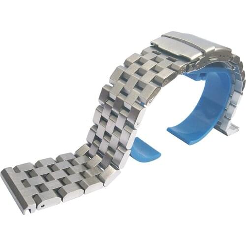 20mm Heavy Solid Stainless Steel Engineer Replacement Bracelet for SBDC001 003 /Scuba SRP309