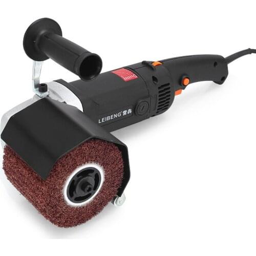 Industrial Grade Stainless Steel Wire Drawing Machine Hand Lift Plane Speed Polishing Machine 5 Wire Drawing Wheel