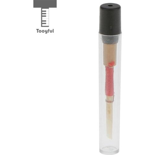 Tooyful High Quality Red Bamboo Apprentice Oboe Reed Sealed Package With Soft Cork Reed for Practice Woodwind Beginners Kid Gift