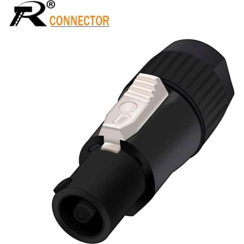 1pc 3pin Powercon Chassis Connector Female Socket Terminals Male Plug For Electric Drill LED Screen Stage Lighting Power