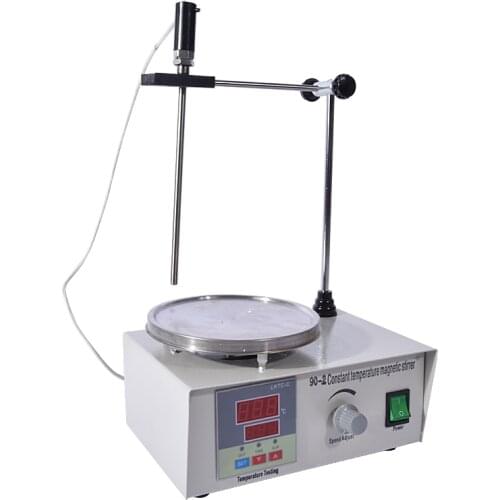 1PC High-temperature Constant temperature magnetic heating digital display stirrer 90-2,100-2000r/min, 220V/110V