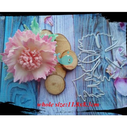 2pcs flower petals dies Craft Metal Cutting Dies cut die Cute Scrapbooking Paper Card Craft Embossing Die Cuts2019