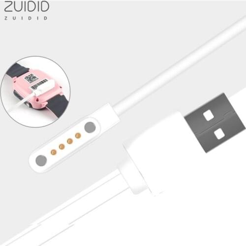 4pin Magnetic Smart Watch Charger Cable Strong Charging For Kw88 Kw99 Kw06 Kw98 Q100 Q750 Kw18 Y3 H1 H2