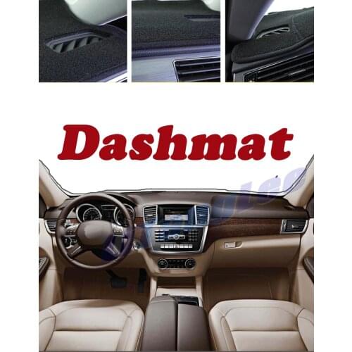 Car DashMat Cover Sun Protection Carpet Anti Slide Pad For For Mercedes Benz GL ML M GLE MB W166 X166 Insulated Dash Mat