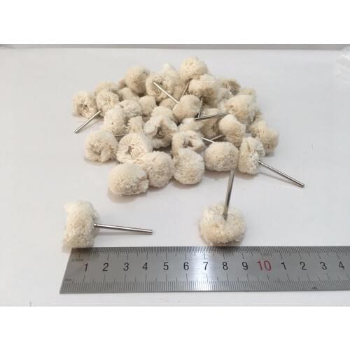 Free shipping!!! 100pcs/bag, gh093 mounted cotton thread brush, mounted polishing wheel,jewelry polishing wheel, goldsmith tool