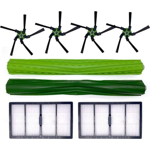 Side Brushes Filter Roller Brush for IROBOT S9 S9+ Sweeping Robot Vacuum Cleaner Spare Parts Replacement Filters Brushes