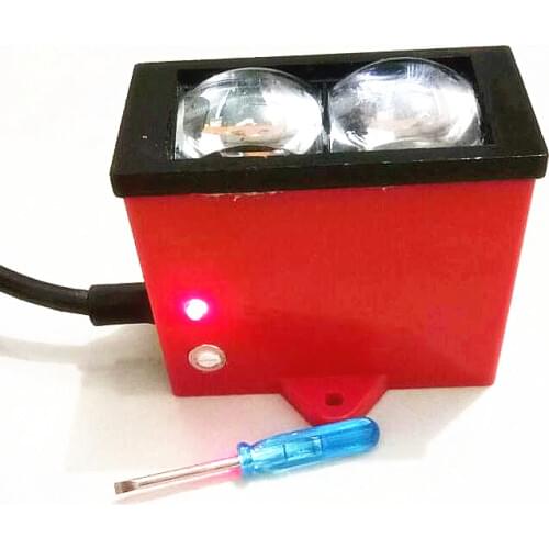 Remote diffuse reflection photoelectric switch engineering Car wash induction infrared sensor 3m 5m 8m 10m adjust 24V NPN sensor