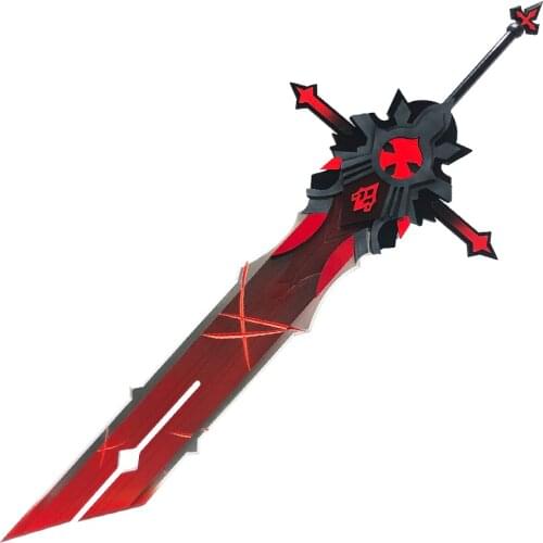 Game Genshin Impact Diluc Cosplay Sword Prop Razor Chongyun 5 Star Weapons for Halloween Christmas Party Comic Exhibition Props