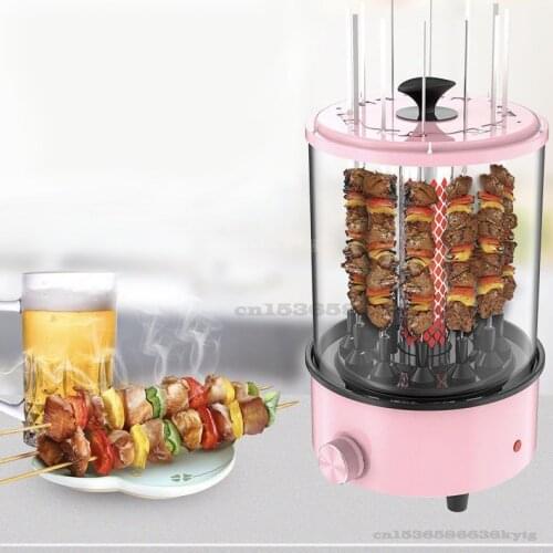 Intelligent Household Barbecue Grill Multi-function No Oil Fume Electric Baking Oven Automatic Rotary String Baking Machine