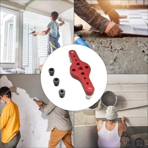 10mm Drilling Locator Round Wood Splicing Drill Locator Perforated Woodworking Tools Garden Dowel Puncher