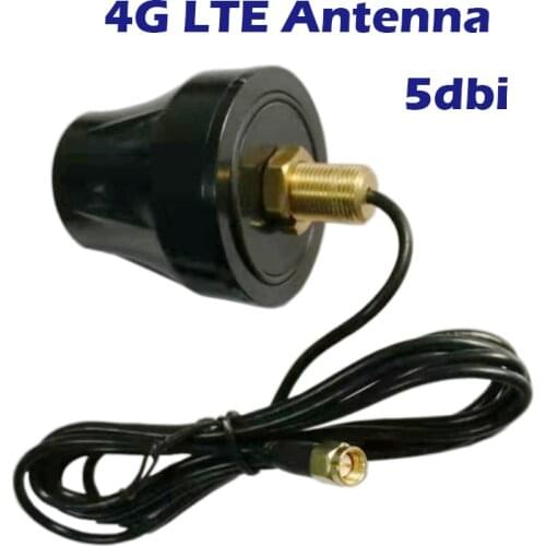 4G Outdoor Antenna Waterproof With 3Meter Cable Cabinet SMA Connector Fixed Wall for 2G 3G GSM GPRS Router Hub Hotspot DTU M2M